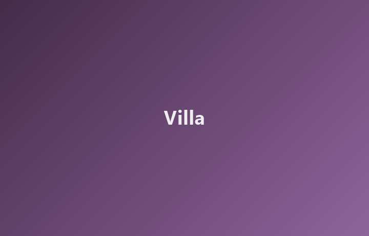 Drohnenaufnahme eines Villenprojekts